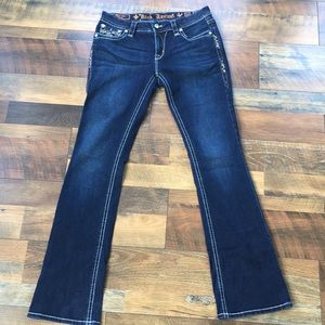 Rock Revival Jazlyn Mid Rise Boot Jeans